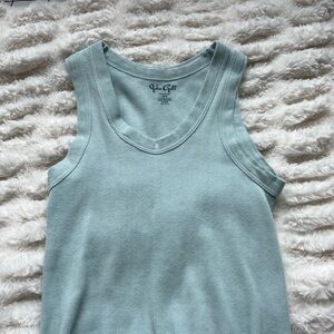 J. Jill Light Blue Tank Top